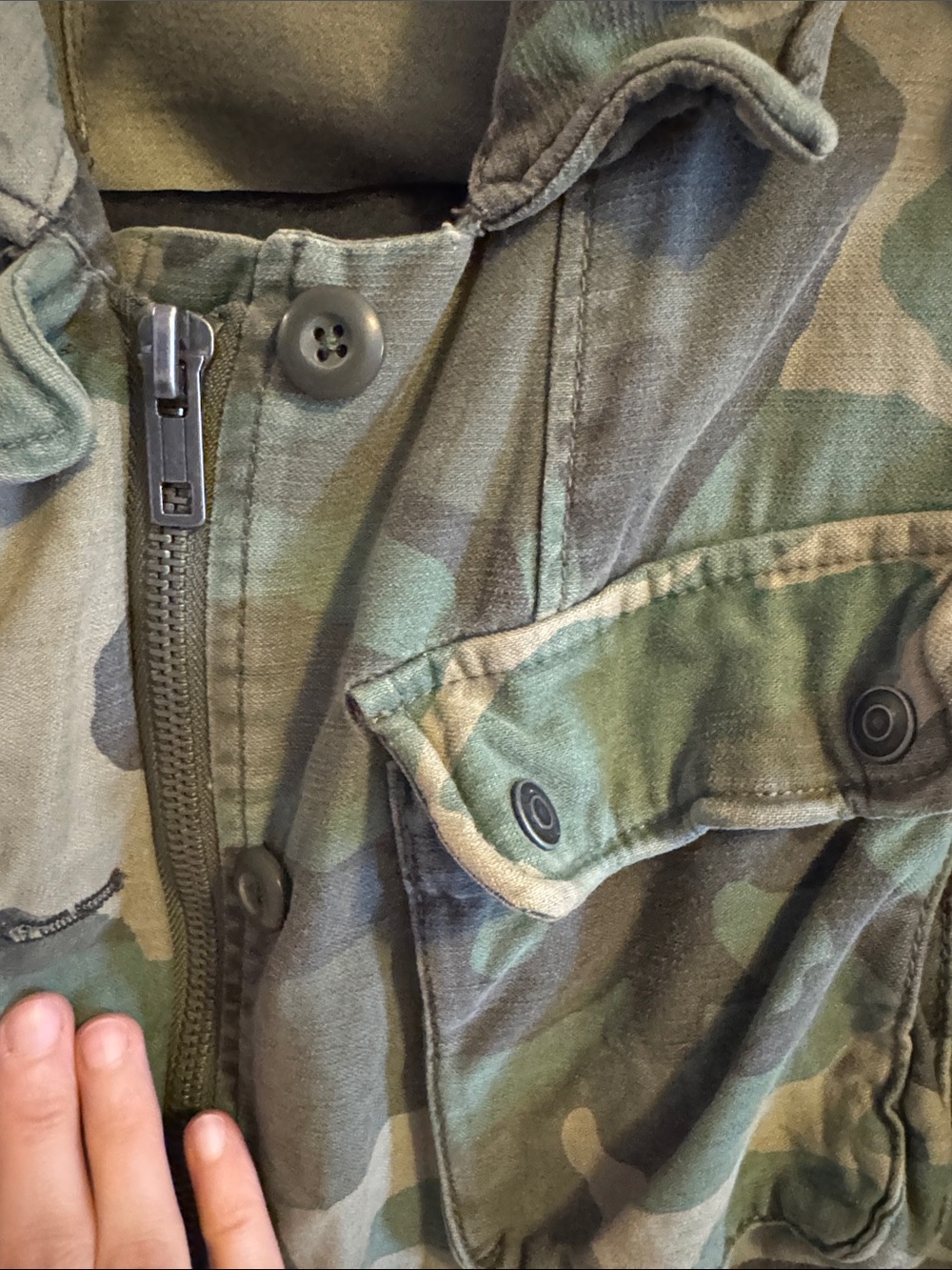 Free Prople Not Your Boyfriend camo camouflage jacket size s Small - Picture 4 of 4